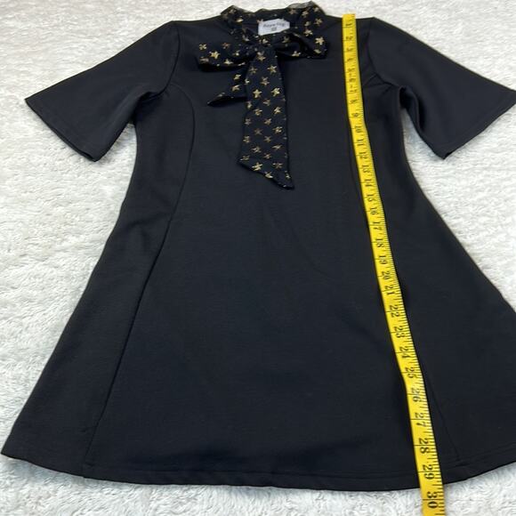 Raye tog gold star scarf mini dress, size xs - Picture 4 of 9